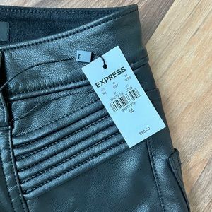 Express Skinny Leather Pants